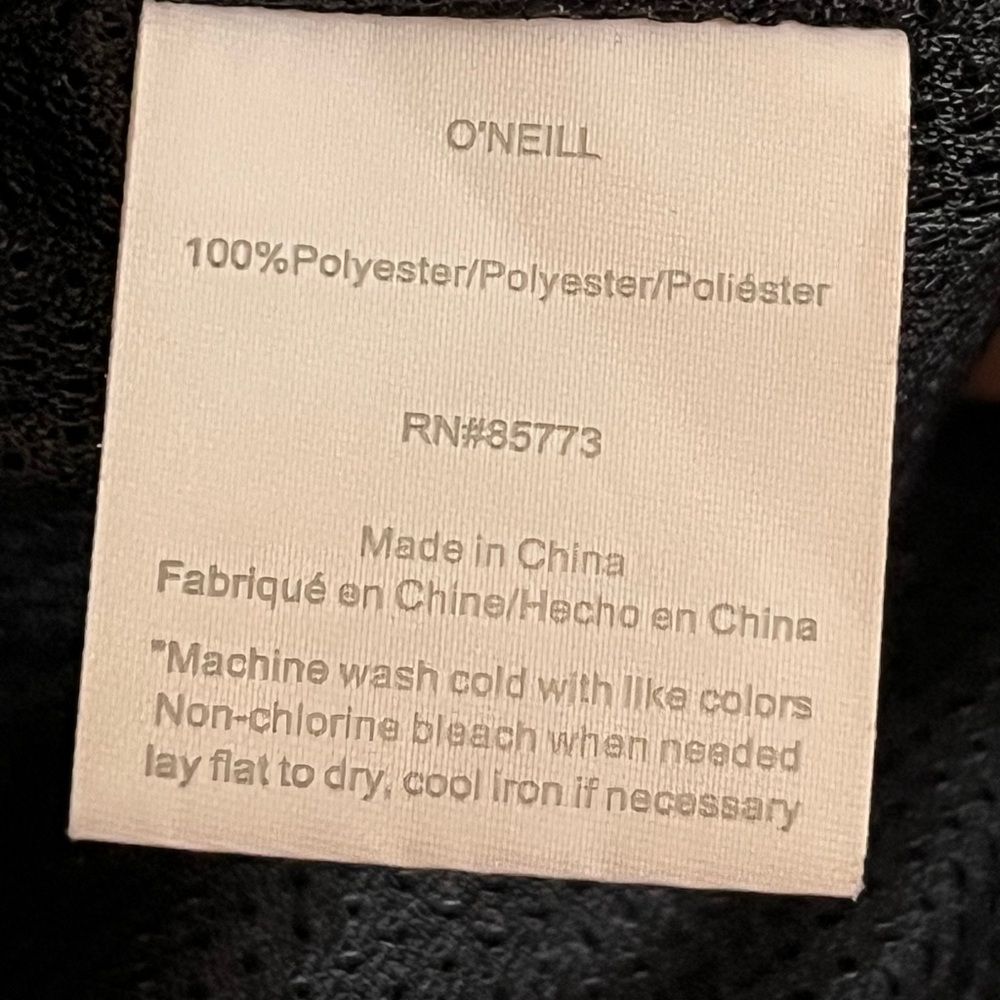 Lightweight black O’Neill hooded jacket - Picture 7 of 7